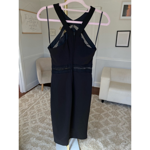 PremierAmour Lace Dress Office Siren Retro Elegance Summer Boho Date Prom Event - Picture 3 of 9